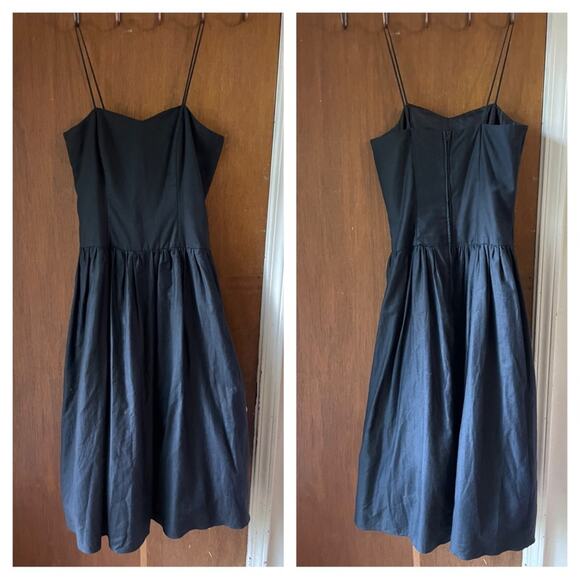 80s goth rockabilly midi dress - Picture 2 of 6